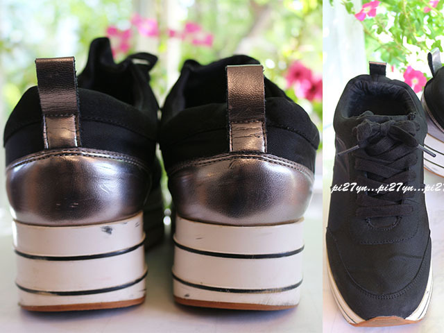 Zara Basic ザラ ベーシック 厚底 スニーカー 40 Us9 26cm 26 5cm 幅広 甲高 大きいサイズ レディース ブラック 黒 白 ホワイト 26 0cm以上 売買されたオークション情報 Yahooの商品情報をアーカイブ公開 オークファン Aucfan Com