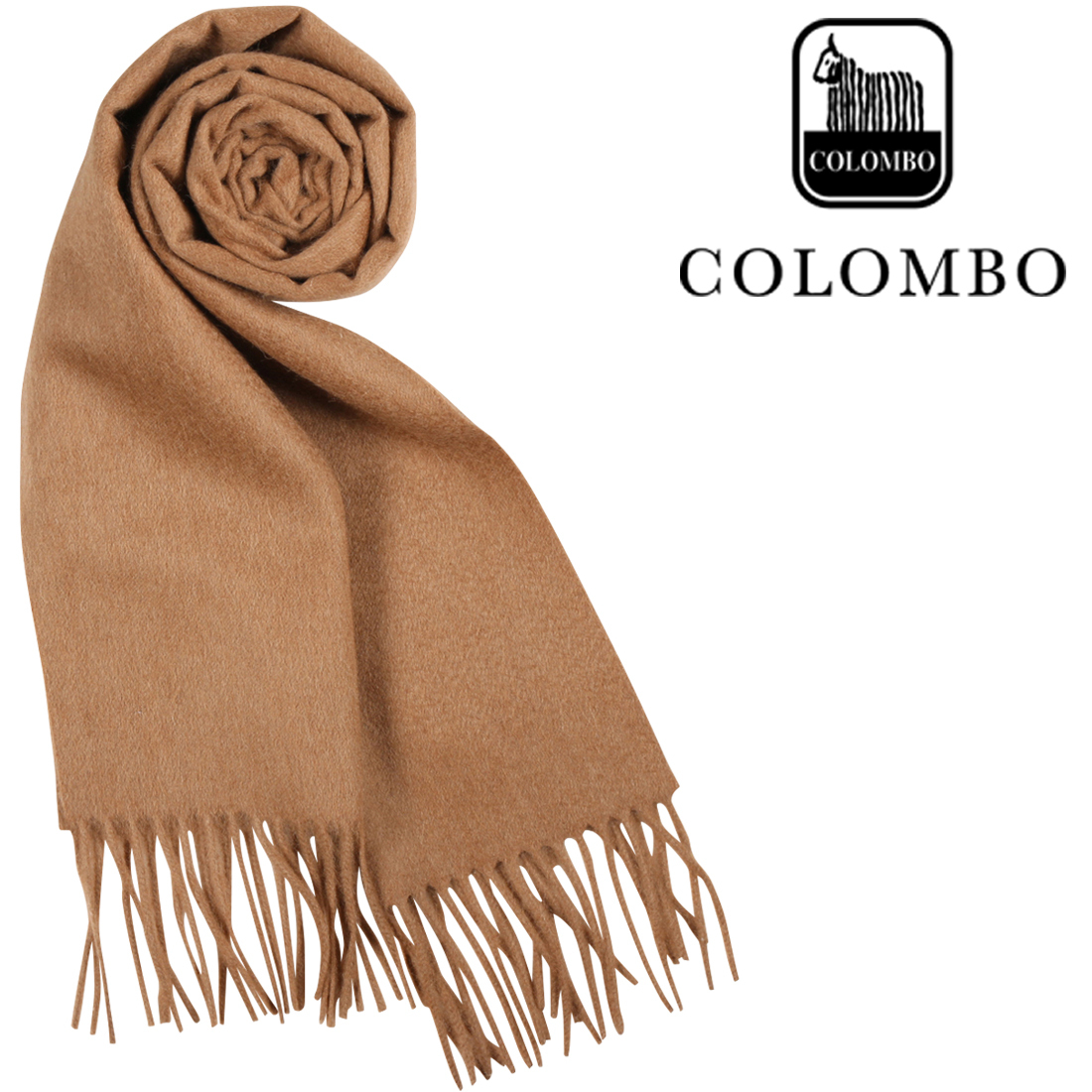 Cashmere マフラーの通販 | Colombo キャメル Scarf コロンボ｜COLOMBO
