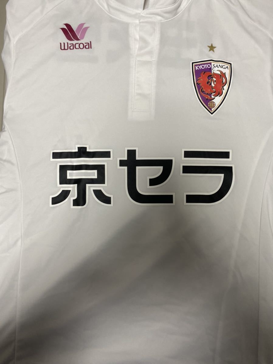 レプリカユニフォーム 京都サンガFC アウェー用 ホワイト(Jリーグ)｜売買されたオークション情報、yahooの商品情報をアーカイブ公開 - オークファン ユニフォーム