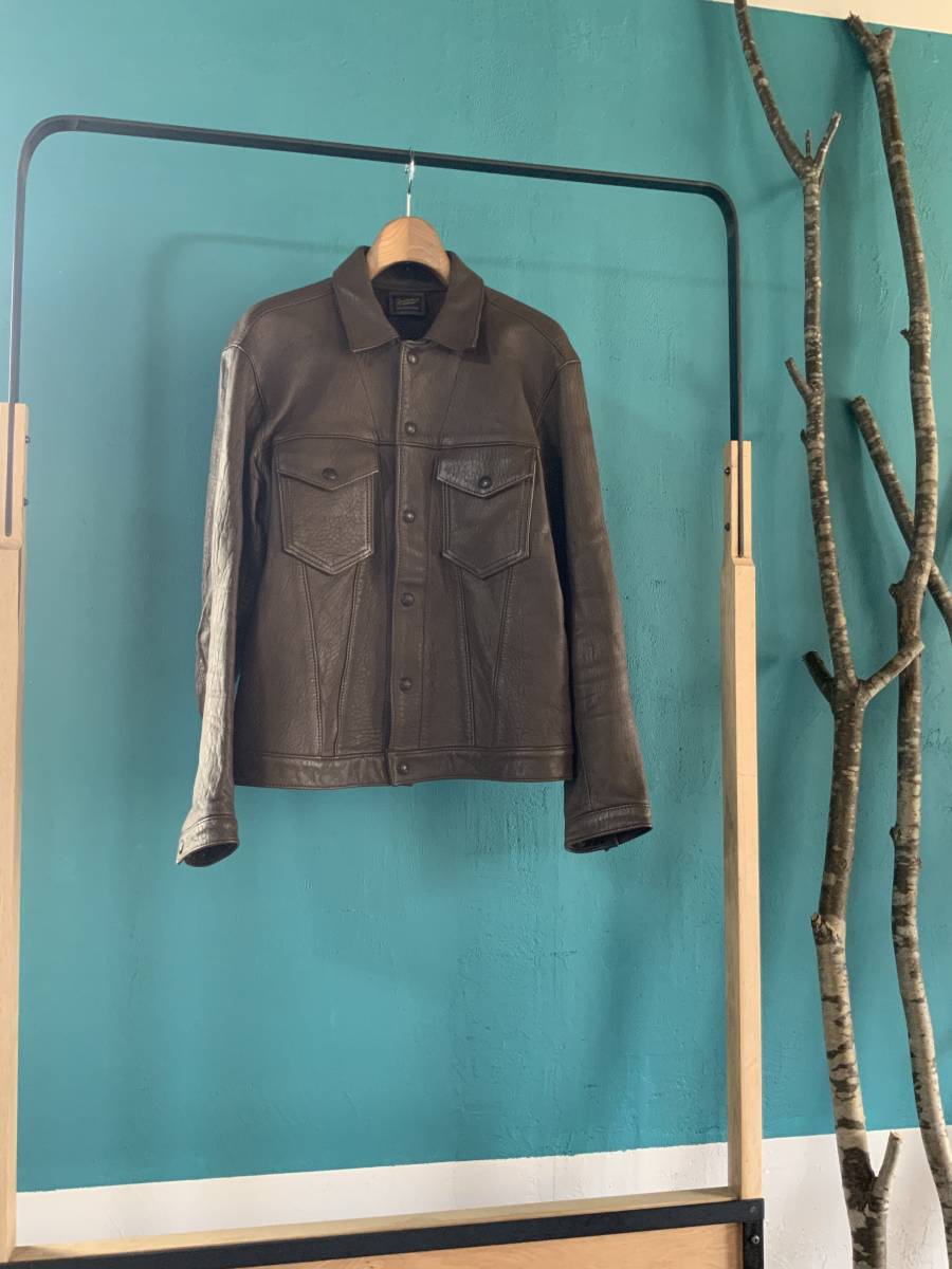 人気定番，格安 TENDERLOIN テンダーロイン 100% SHEEP SKIN レザージャケット S(Mサイズ)｜売買されたオークション情報、yahooの商品情報をアーカイブ公開 - オークファン Mサイズ