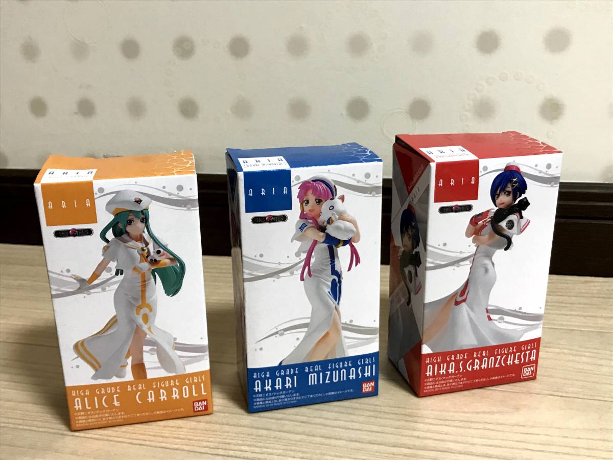 【最新作，定番】 ARIA フィギュア セット HG GIRLS アリス キャロル 藍花 S グランチェスタ 水無灯里(コミック、アニメ)｜売買されたオークション情報、yahooの商品情報をアーカイブ公開 - オークファン その他