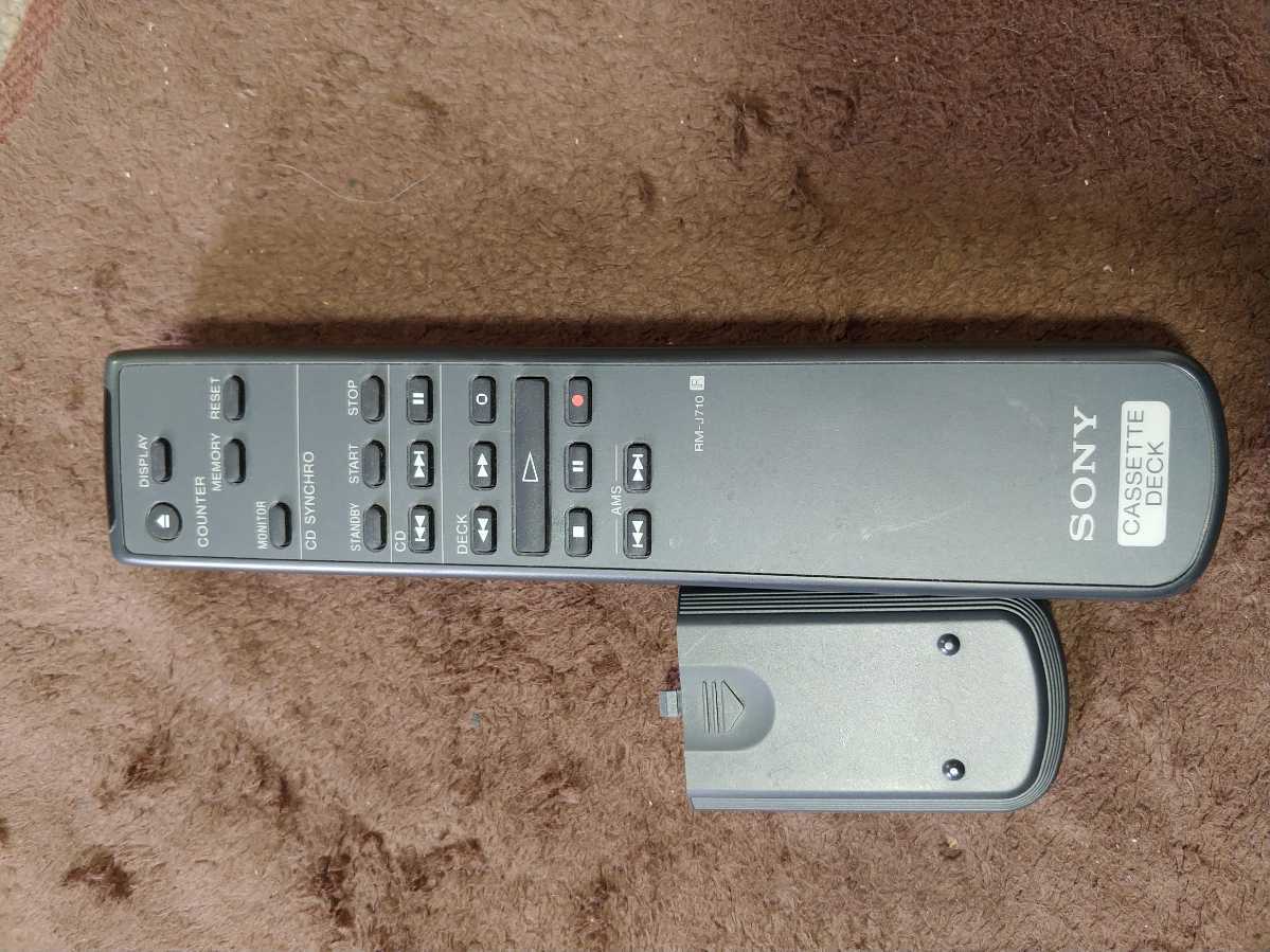 即決 SONY TC-KA7ES リモコン RM-J710 SONY RM-J710 RM-J701 eBay | TC