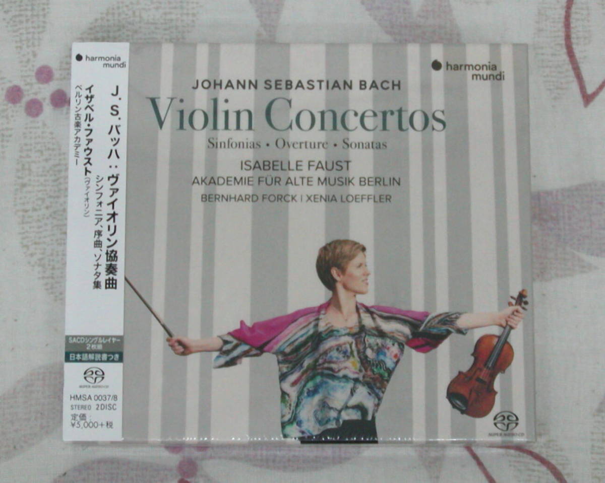 未開封・送無料】SACD バッハ ヴァイオリン協奏曲 他 / イザベル