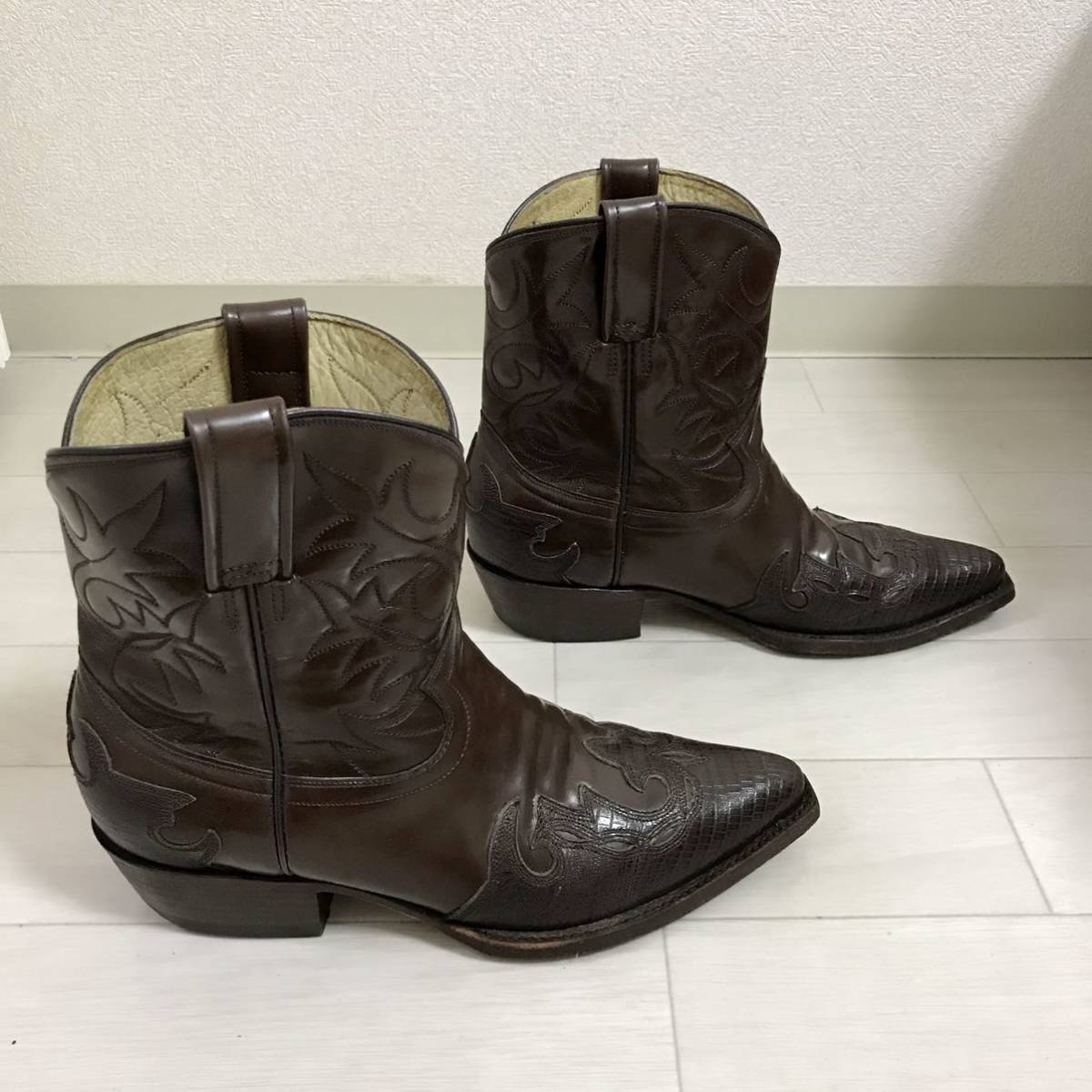 Northbrook(ノースブルック) ウエスタンブーツ ブラウン 茶 US7.5EE 約  