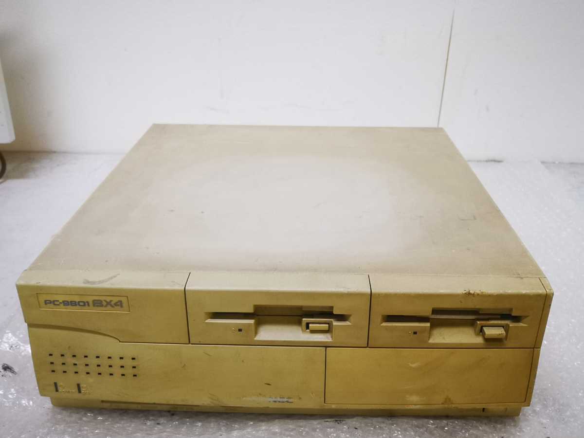 NEC PC-9801BX4/U2 旧型PC ジャンク扱い モニター出力できました Yahoo 