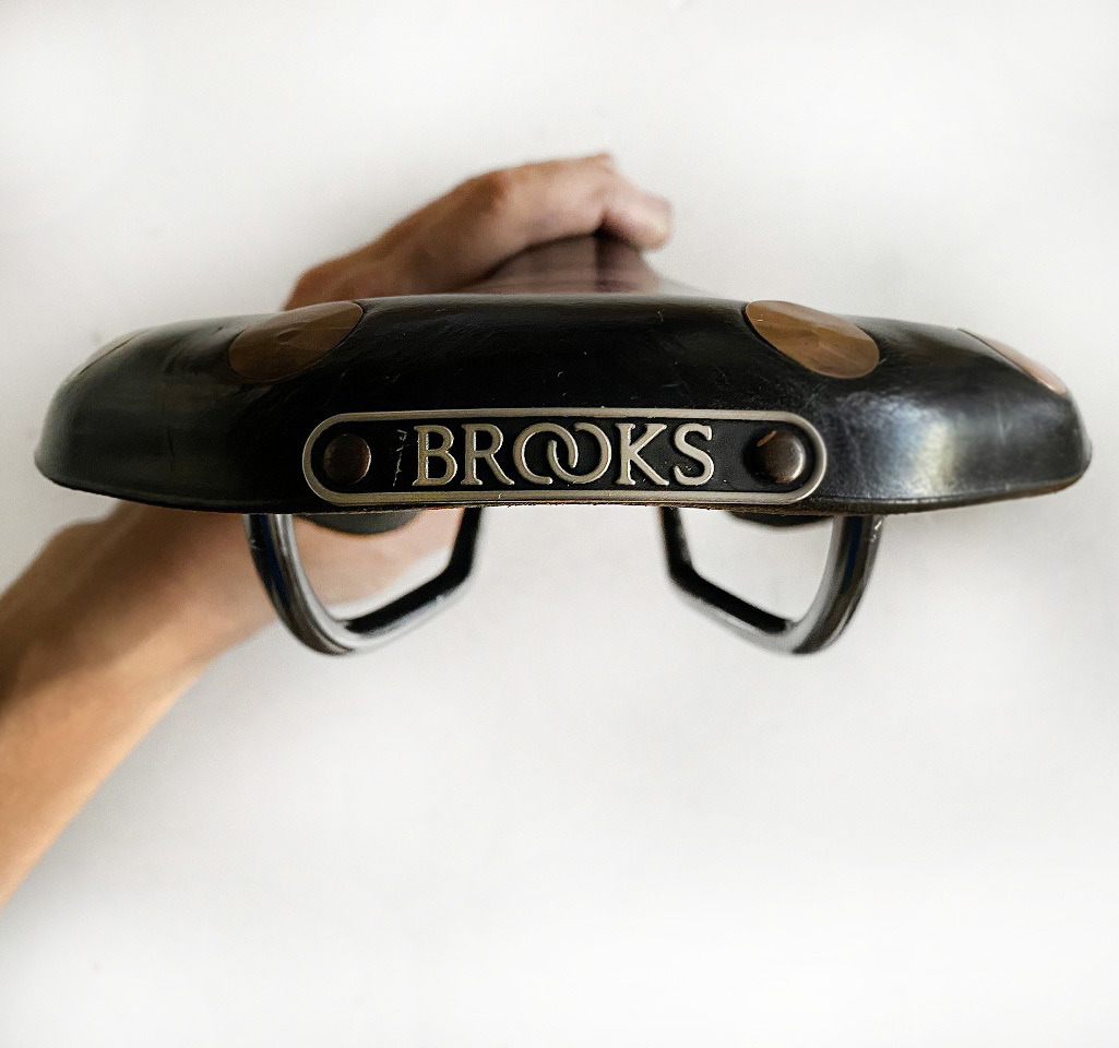  ブルックスサドル プロフェッショナル 極 BROOKS サドル ランドナー ビンテージ ルネエルス アレックスサンジェ TOEIにいかが(ビンテージパーツ)｜売買されたオークション情報、yahooの商品情 ビンテージパーツ
