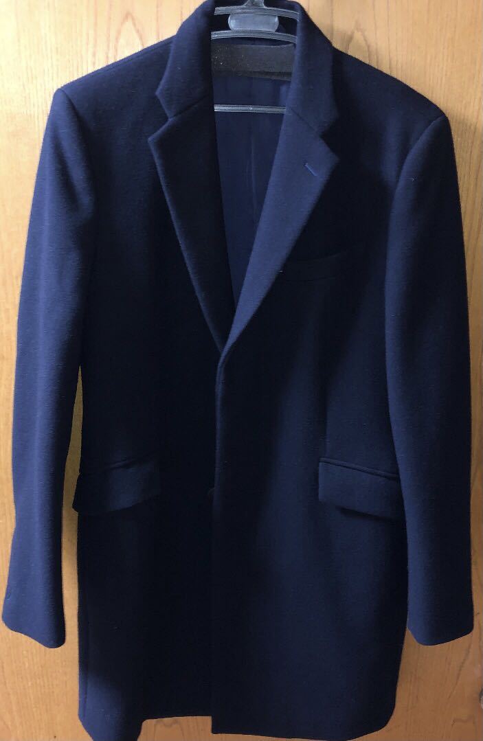 極美品【Theory／セオリー】PILE MELTON チェスターコート　S 肉厚極暖！セオリー theory ウールメルトンチェスターコート セオリー