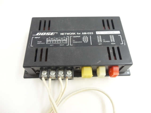 AM-033 BOSE NETWORK for Bose メルカリ - ケーブル ボーズ サブ