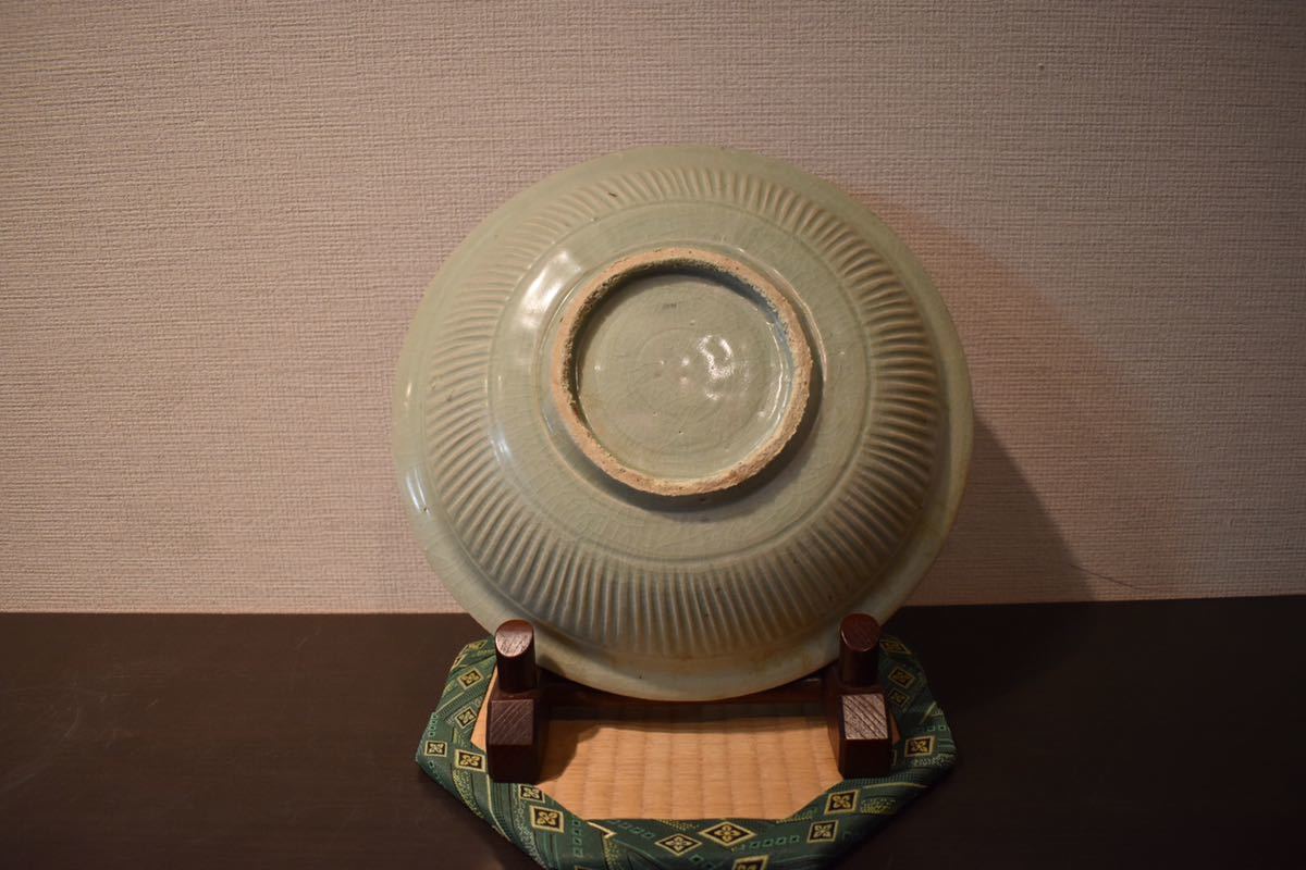 呉須染付大皿」 京都祇園の古美術、古陶磁、作家もの、民藝、蒔絵の