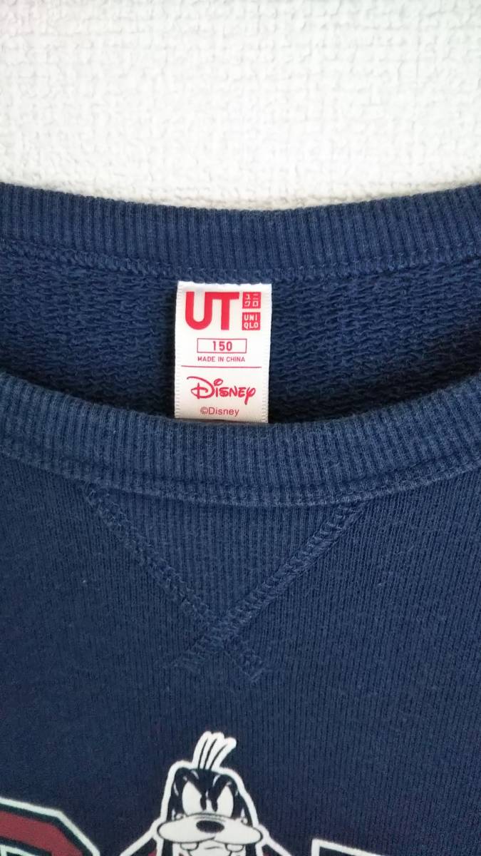 Uniqlo Ut ユニクロ 長袖 トレーナー キッズ １５０ グーフィー ネイビー ディズニー コラボ 男の子用 売買されたオークション情報 Yahooの商品情報をアーカイブ公開 オークファン Aucfan Com