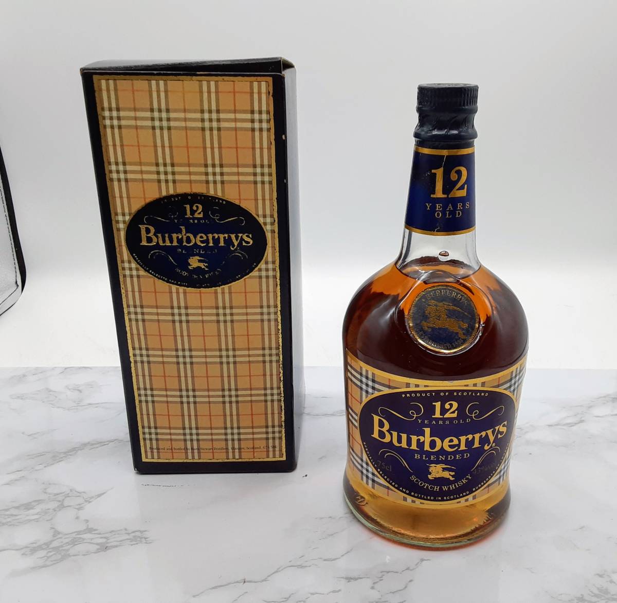 古酒 バーバリー 12年 ウィスキー 箱付き☆Burberrys 未開栓