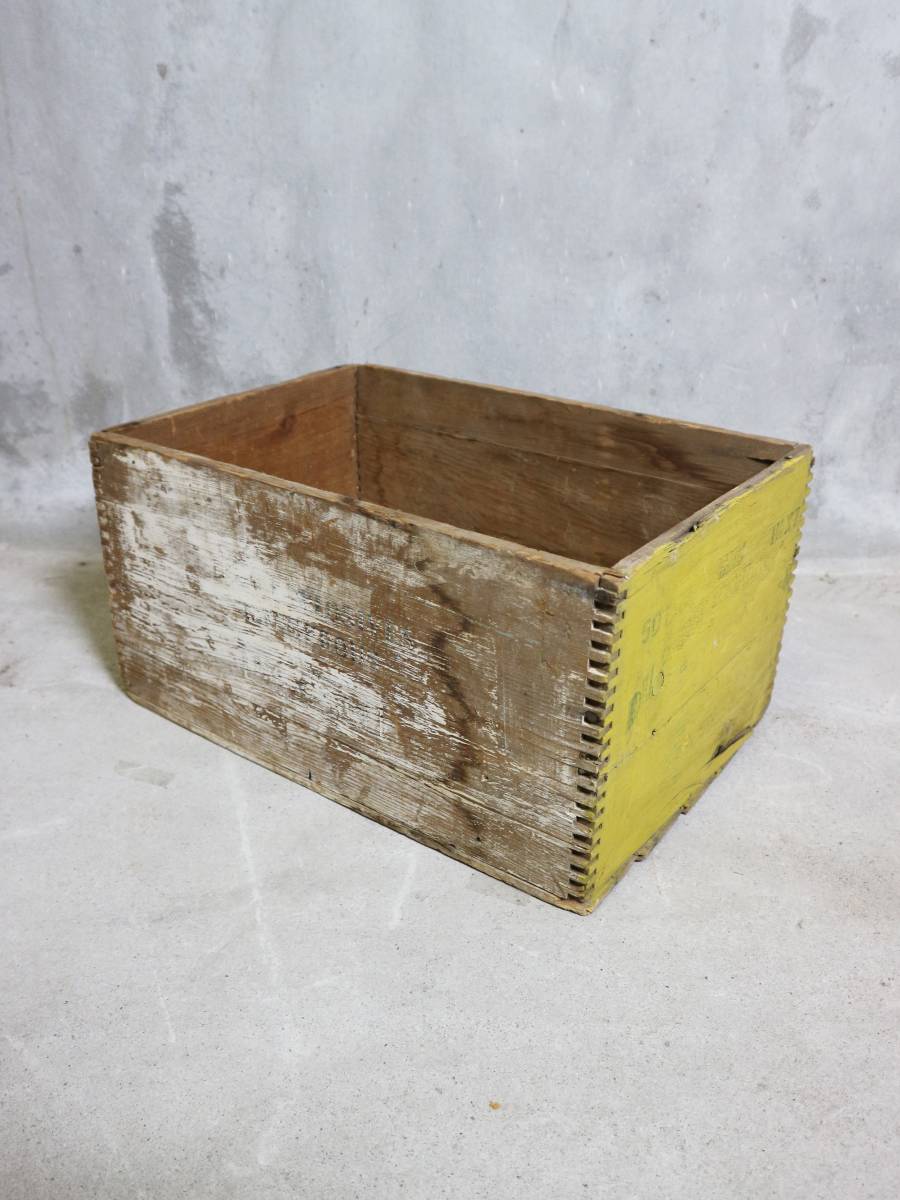 ビンテージ dupont explosives 木箱 ヴィンテージ アンティーク アメリカ ジャンク ウッドボックス ガーデニング ガーデニングディスプレイ