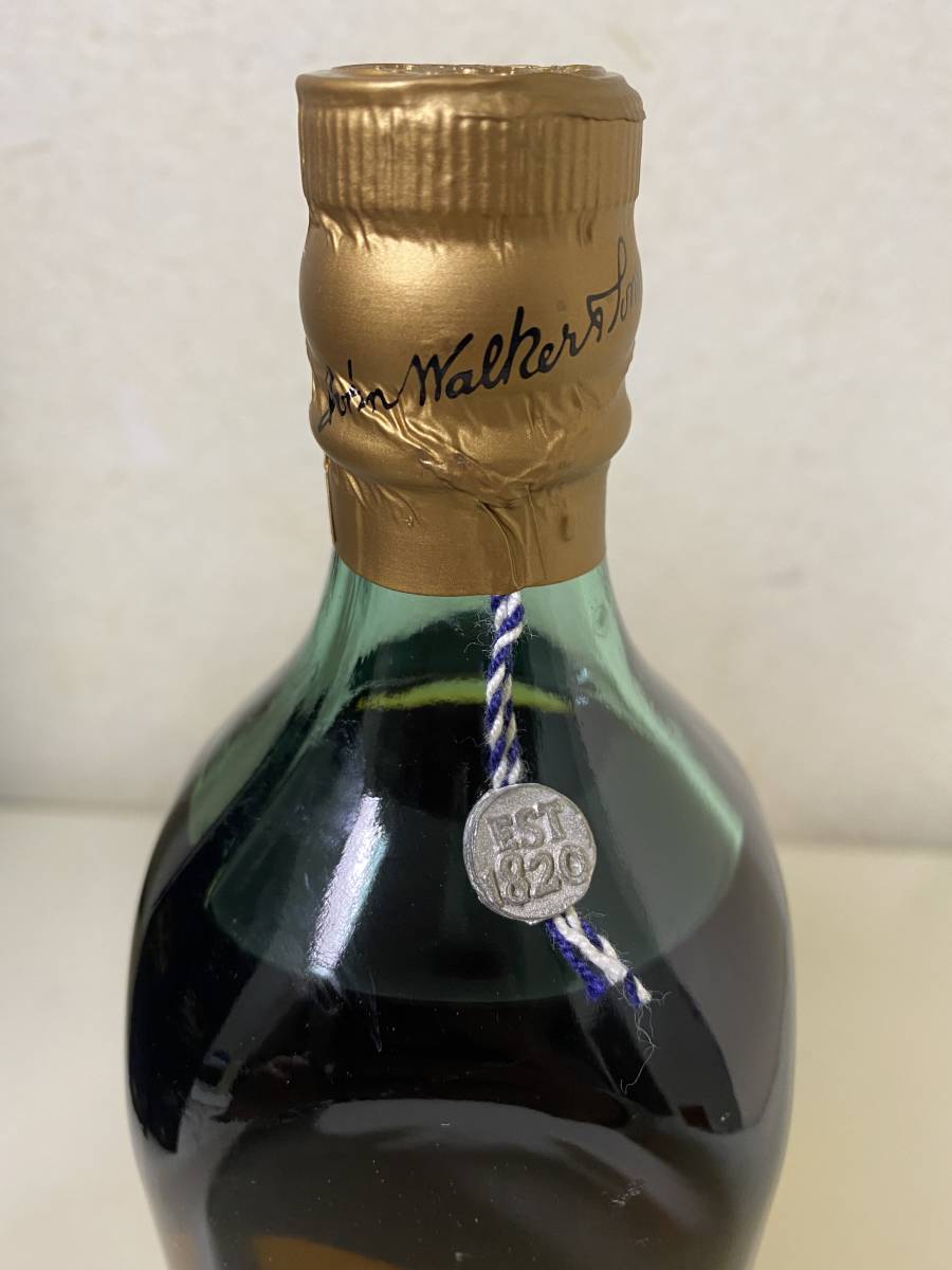 送料無料，限定SALE 未開栓 JOHNNIE WALKER ジョニーウォーカー Blue Label ブルーラベル スコッチ ウイスキー 750ml 43% 外箱付き 美品