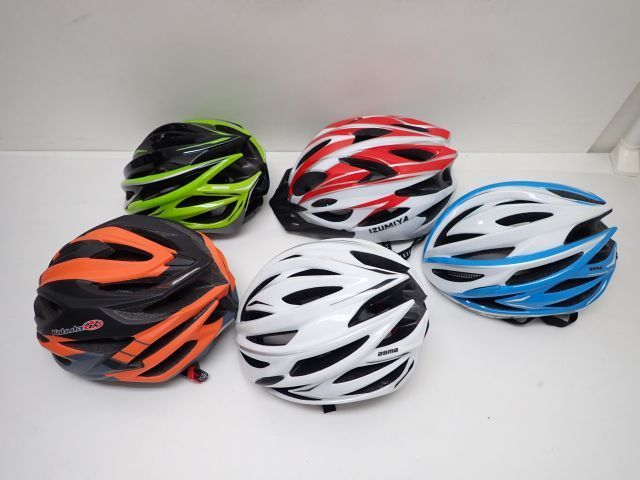【爆買い，定番人気】 Karmor asma 青/緑/白 + Kabuto Stear/IZUMIYA 自転車用ヘルメット 5点 5DBFA-9(Mサイズ)｜売買されたオークション情報、yahooの商品情報をアーカイブ公開 - オークファン 大人用