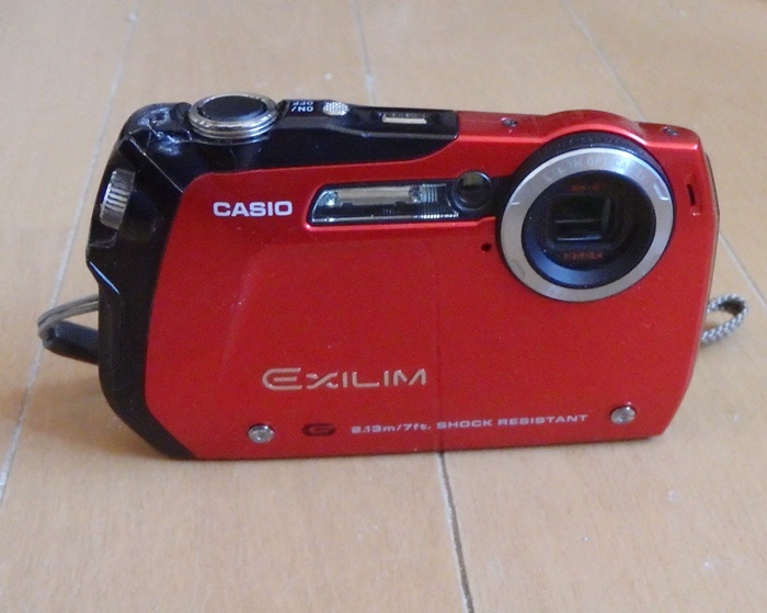 極美品 CASIO G EX-G1 レッド 防水 耐衝撃 デジカメ アウトドア 2026年