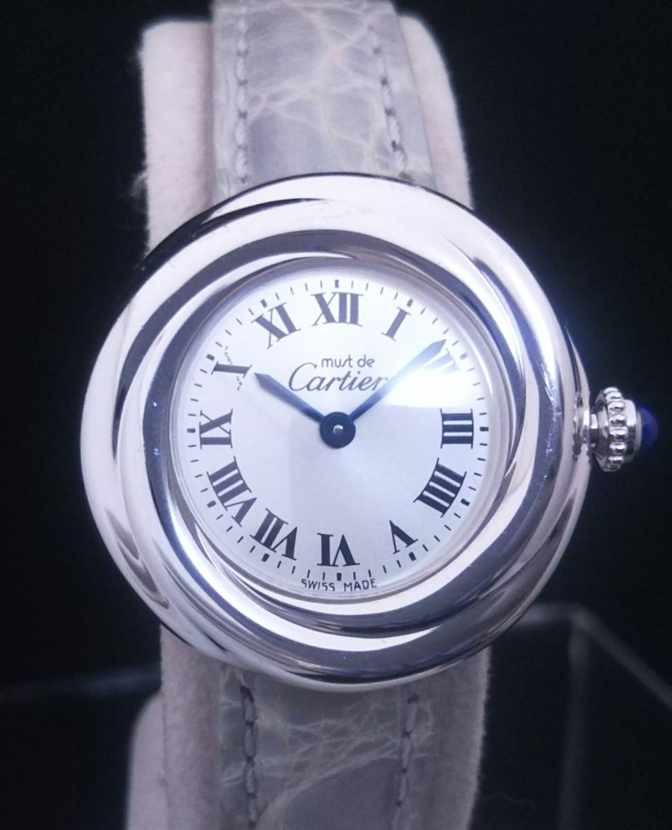 電池交換済】Cartier カルティエ マストトリニティ 2439 ケース