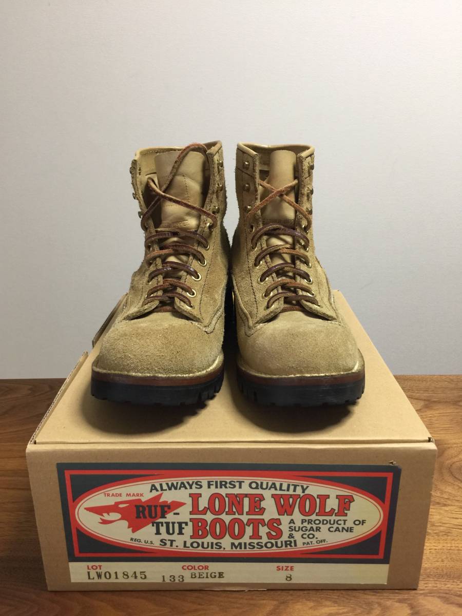 WOLF LONE TRUCKER ロンウルフ LW01845 SOLE VIBRAM BOOTS ブーツ