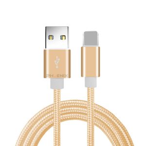 7429 Hp Iphone 充電ケーブル Usb データ通信 充電器 コード ライトニング 1m 断線 防止 Ipad モバイルバッテリー など 1本 ゴールド その他 売買されたオークション情報 Yahooの商品情報をアーカイブ公開 オークファン Aucfan Com