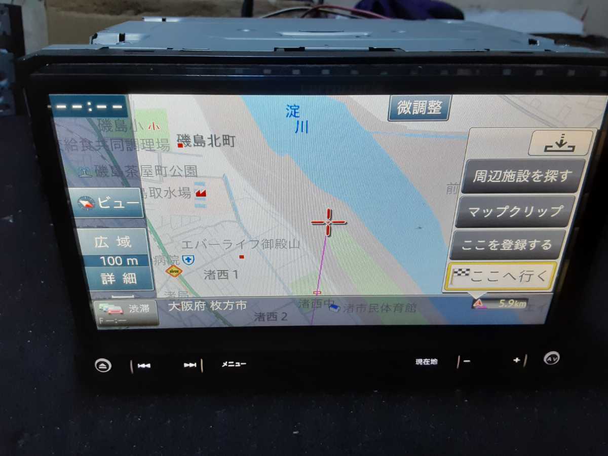カロッツェリア AVIC-RZ800-D 0 日本製品 ナビ メモリー 地デジ 