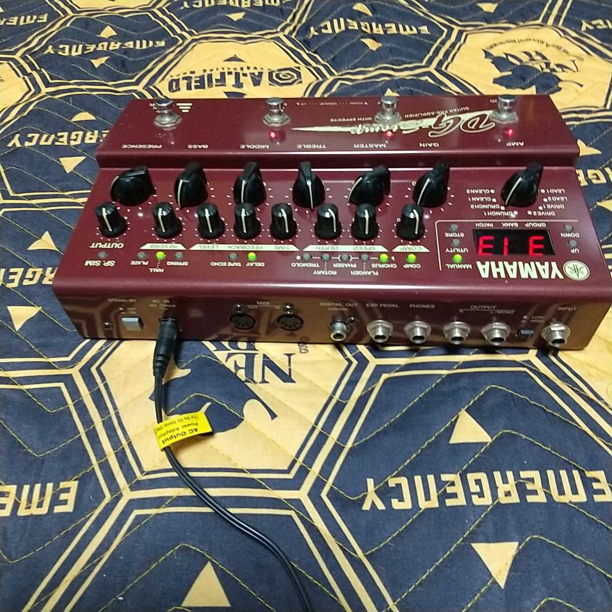 YAMAHA | DG-STOMP メルカリ 名機○◯YAMAHA ギタープリアンプ 