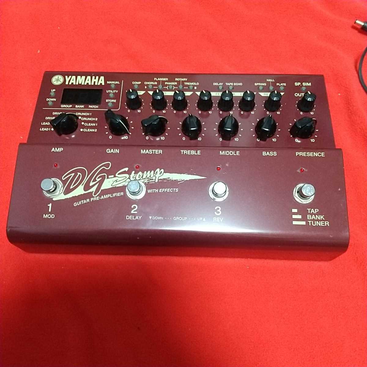YAMAHA | DG-STOMP メルカリ 名機○◯YAMAHA ギタープリアンプ 
