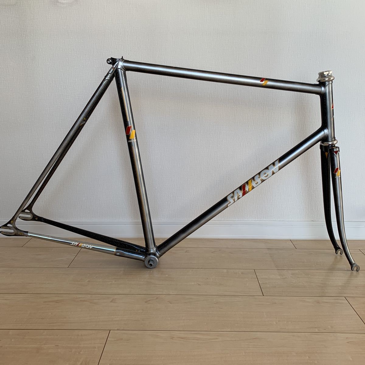 SAMSON ピストフレーム サムソン PIST 競輪 KEIRIN SAMSONサムソン ピストフレーム 競輪選手が使っていたフレーム SAMSON