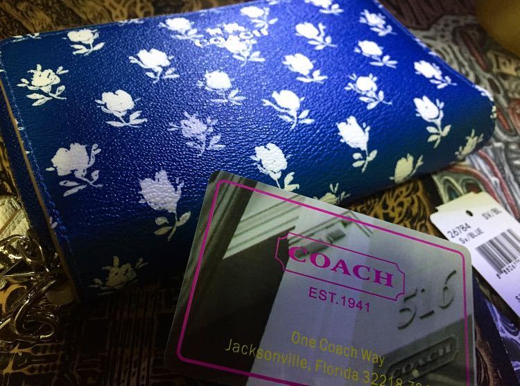 花柄 コーチ COACH 財布 長財布 - レディース Coach(コーチ) 二つ折り
