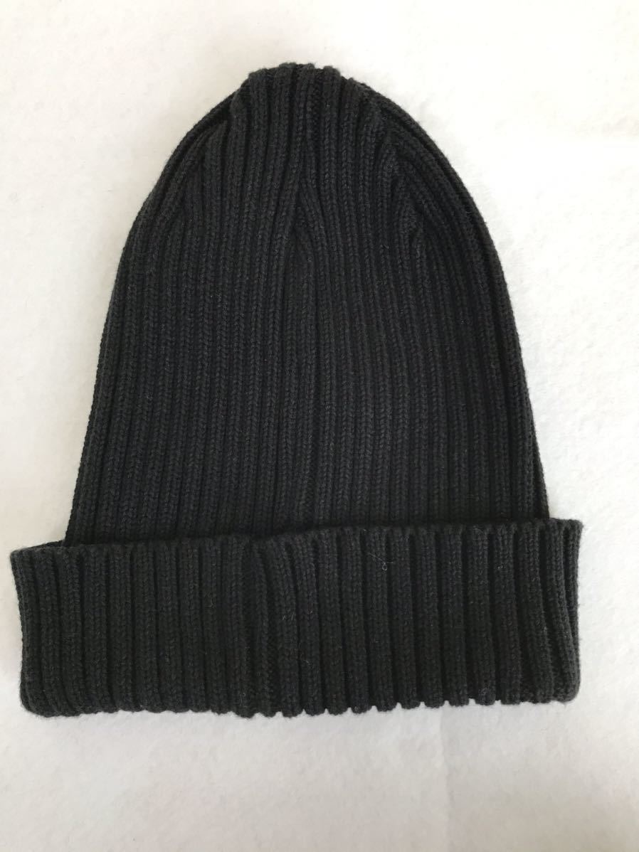 18ss Supreme Overdyed Ribbed Beanie black シュプリーム small box