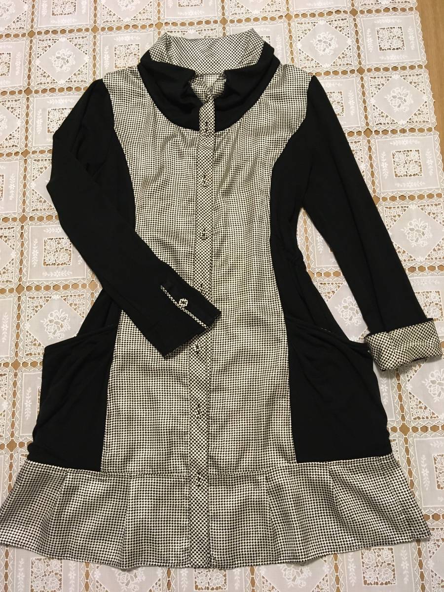 HIROKO BIS ワンピース HIROKO BIS ビス GRANDE（ヒロコ 大きいサイズグラフィカルプリントデザインワンピース 麻製品染めロングワンピース