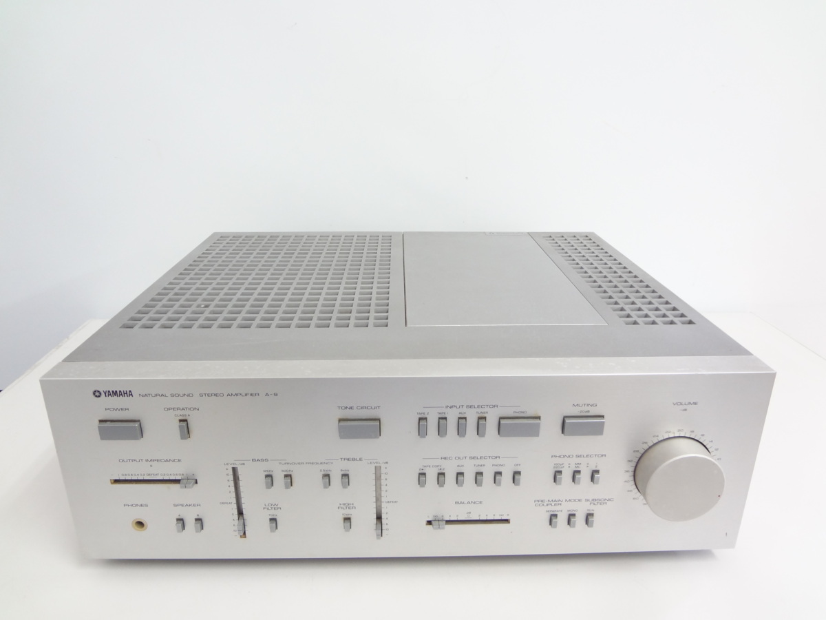 【本物保証，高品質】 YAMAHA A-9 プリメインアンプ /動作未確認(YAMAHA)｜売買されたオークション情報、yahooの商品情報をアーカイブ公開 - オークファン YAMAHA