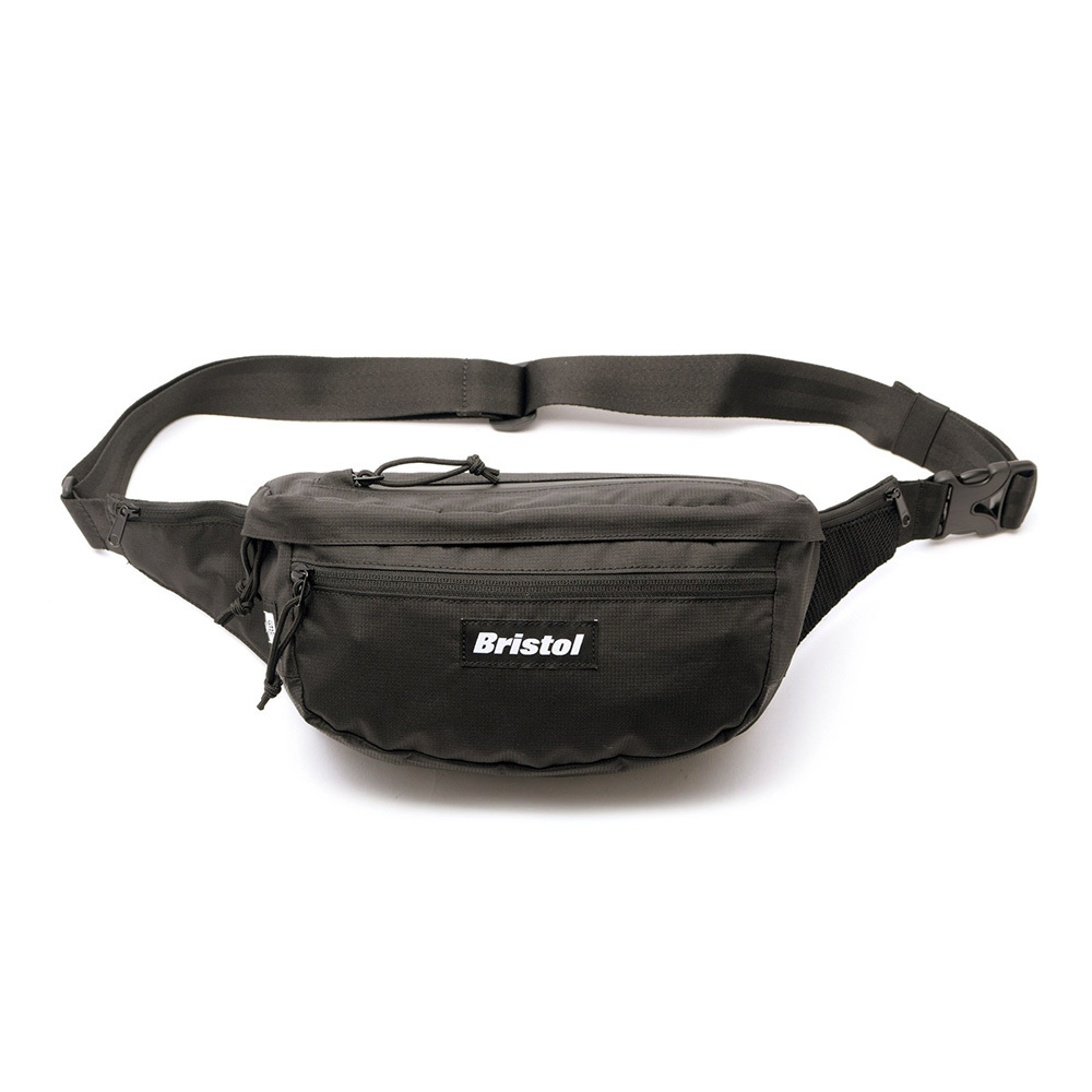 Bristol ブリストル ウエストバッグ ニューエラコラボ ブラック Bristol ブリストル ウエストバッグ ニューエラコラボ ブラック｜fcrb