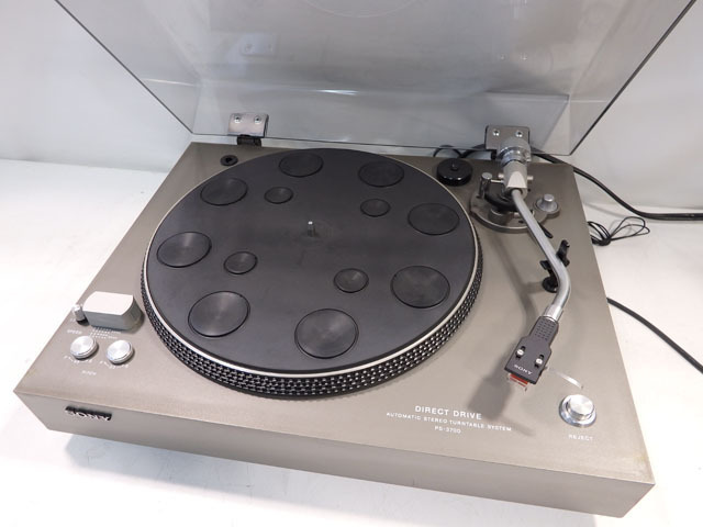動作品 SONY ソニー PS-3700 ダイレクトドライブ レコードプレーヤー