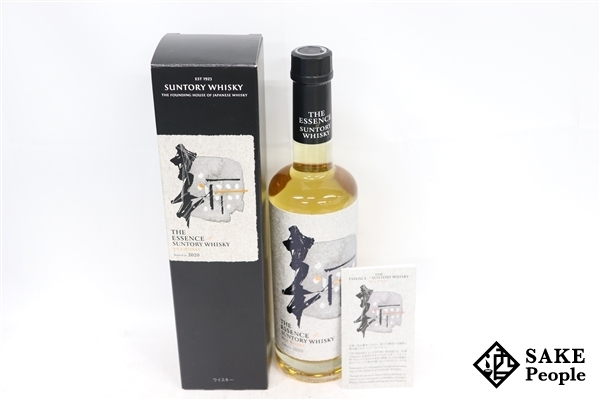 ◇注目! エッセンス オブ サントリー 2020 ライスウィスキー 500ml 56% 箱 ジャパニーズ THE SUNTORY ESSENCE ライスウイスキー エッセンスオブサントリー 未開栓SUNTORY