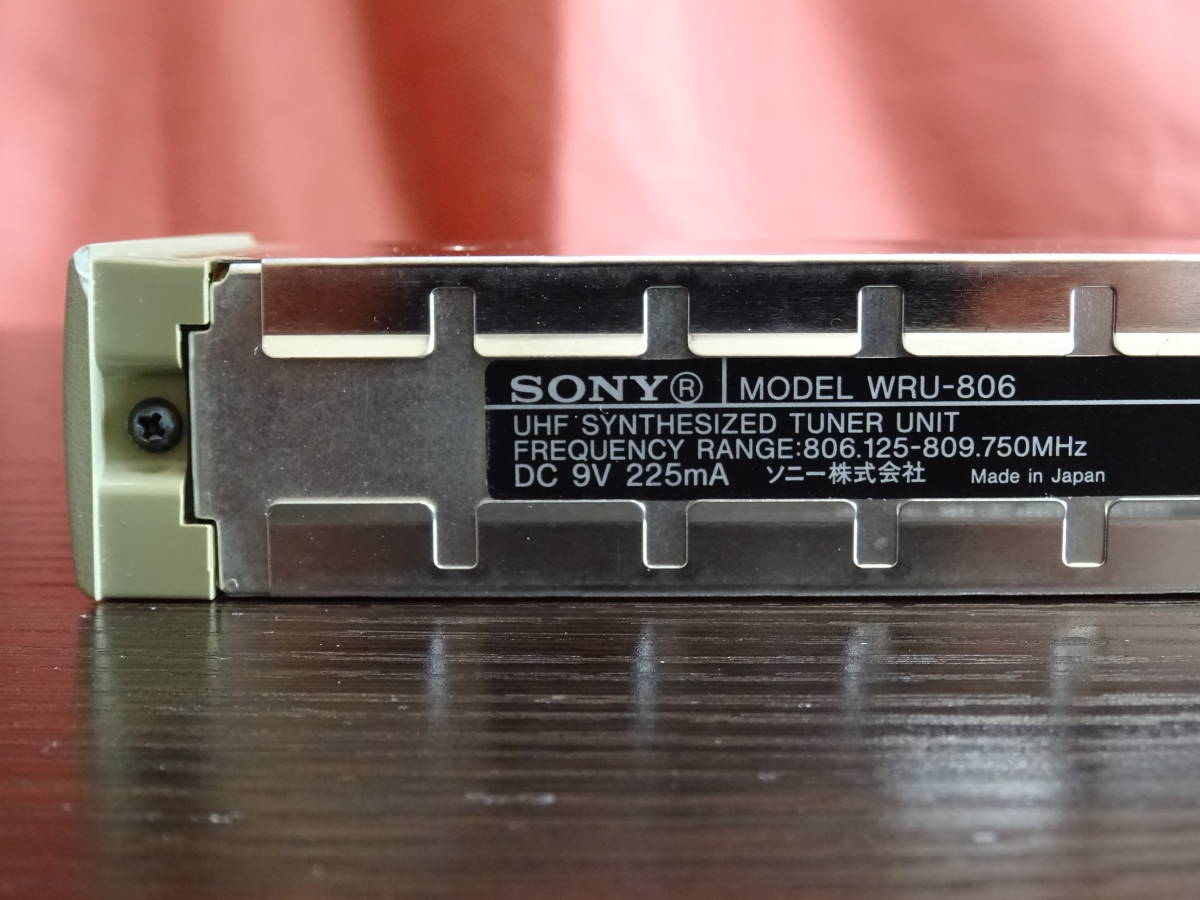 SONY &frasl; WRU-806 ◇ | - チューナーベース&frasl;チューナーユニットMB-806／WRU-806×5基 BASE ジャンク 3個搭載 MB-806 UNIT メルカリ TUNER ソニー MB-806／WRU-806