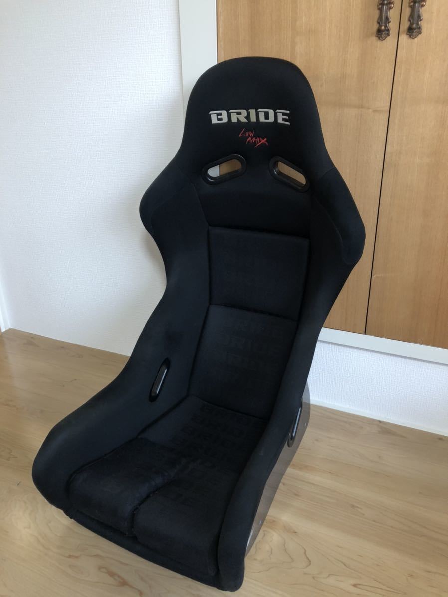 中古 ZIEGIII Type-R BRIDE low max フルバケ シート 黒ロゴ ジーグ3 