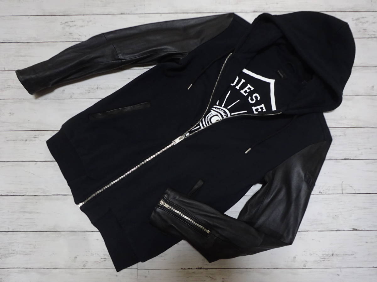 DIESEL ディーゼル 中古・古着通販DIESEL 切替 (ディーゼル) 羊革 