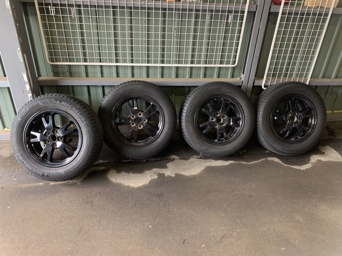 195/65R15 ブリヂストン ノーマル プリウス30 純正ホイール 4本
