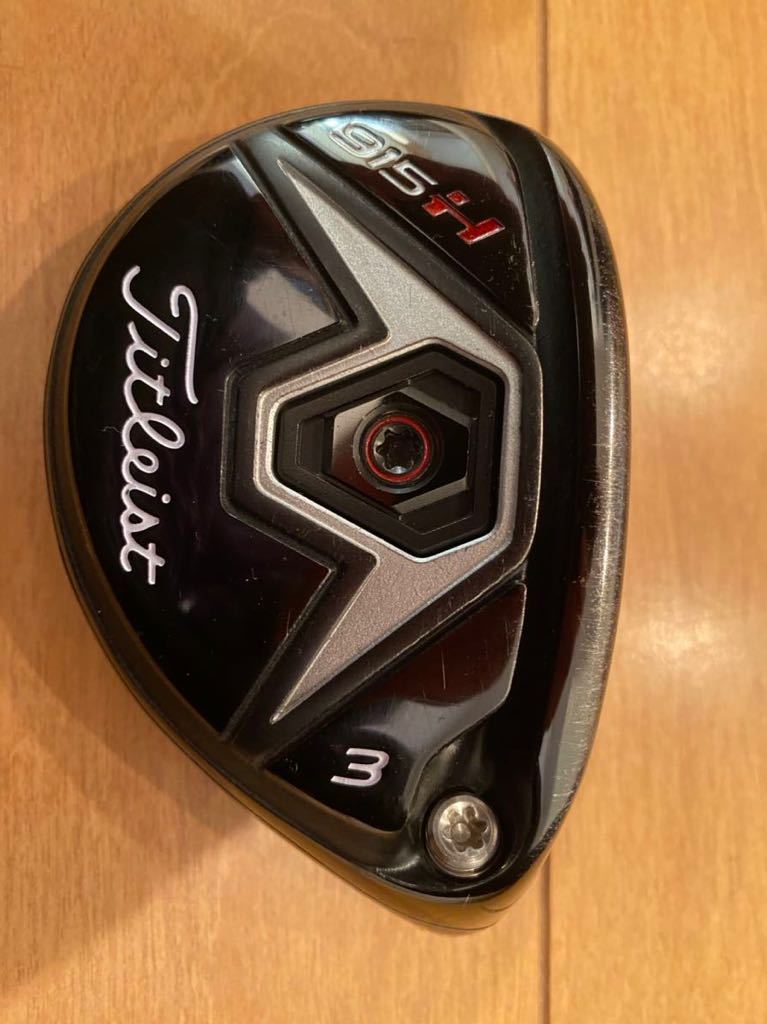 人気，お得 タイトリスト Titleist 915H 3番 21度 ヘッドのみ(タイトリスト)｜売買されたオークション情報、yahooの商品情報をアーカイブ公開 - オークファン 男性右きき用