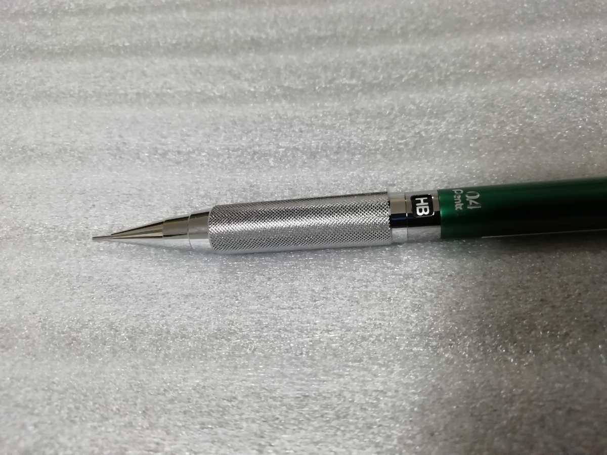 ぺんてる Pentel 製図用シャープペンシル 0.4mm PG1804DD グリーン 