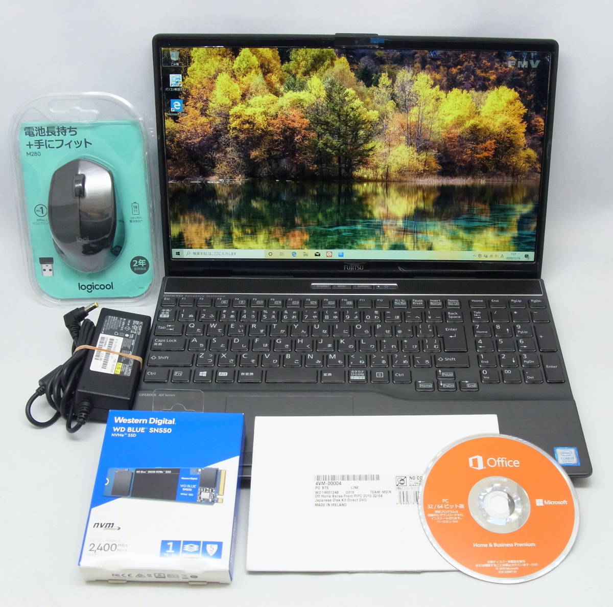 LIFEBOOK AH53⁄D3 富士通 第8世代 i7-8565U Office FMV ノートPC 