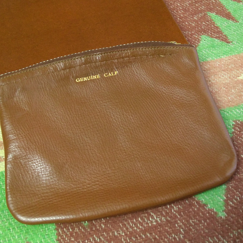 【SALE，お得】 デッド GENUINE CALF V-TALON ジッパー 40s レザー ポーチ 茶 カーフ ビンテージ 大戦 40年代 ウォレット コインケース 革 財布 30s50s(男性用)｜売買されたオークション情報、yahooの商品情報をアーカ その他