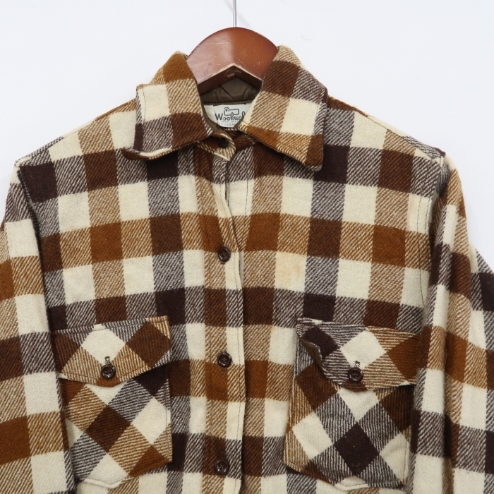 N2138 サイズ 14 古着 ビンテージ 70s 70年代 ウールリッチ Woolrich