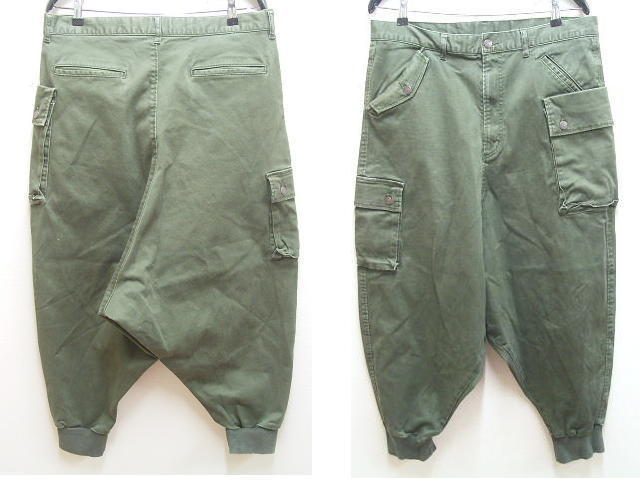 先行受注 即決 [4]glamb 15SP Fillipo cargo サルエル 裾リブ