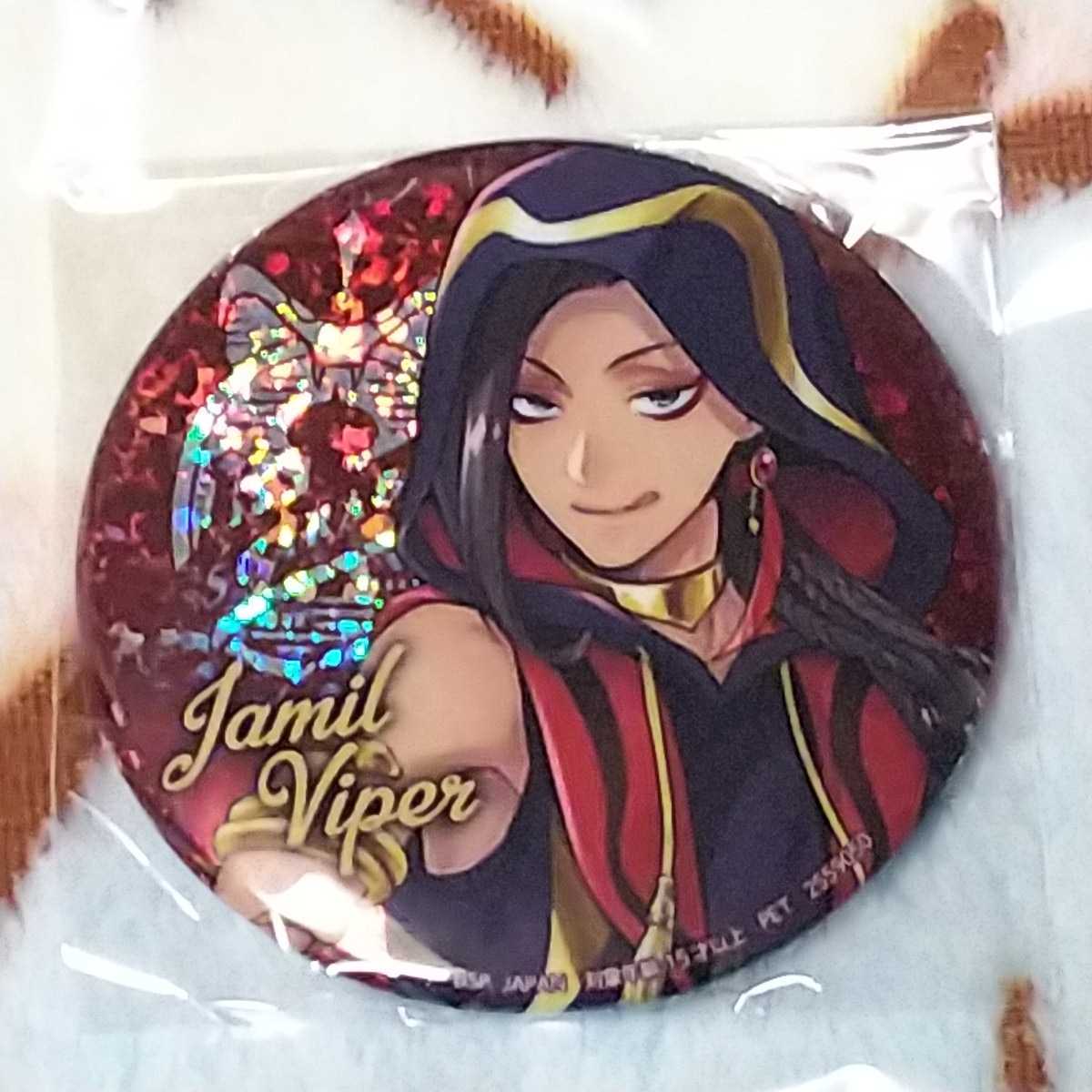 ★100スタ～★ ディズニー ツイステッドワンダーランド 缶バッジ 物語のはじまり1 ジャミル・バイパー 新品未開封 国内正規品 ナムコ限定品_1