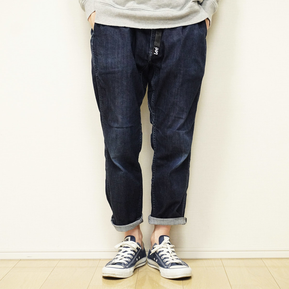 セール，100%新品 Gramicci &times; Lee 別注 DENIM CROPPED PANTS M グラミチ リー コラボ デニム クロップドパンツ ジーンズ ストレッチ クライミング(男性用)｜売買されたオークション情報、yahooの商品情報をアーカイブ 男性用