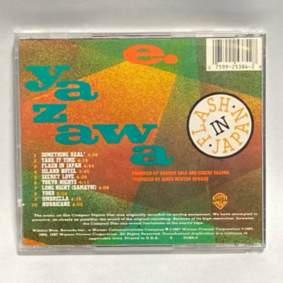 IN FLASH JAPAN : 矢沢永吉 US盤 希少CD ミュージック JAPAN 