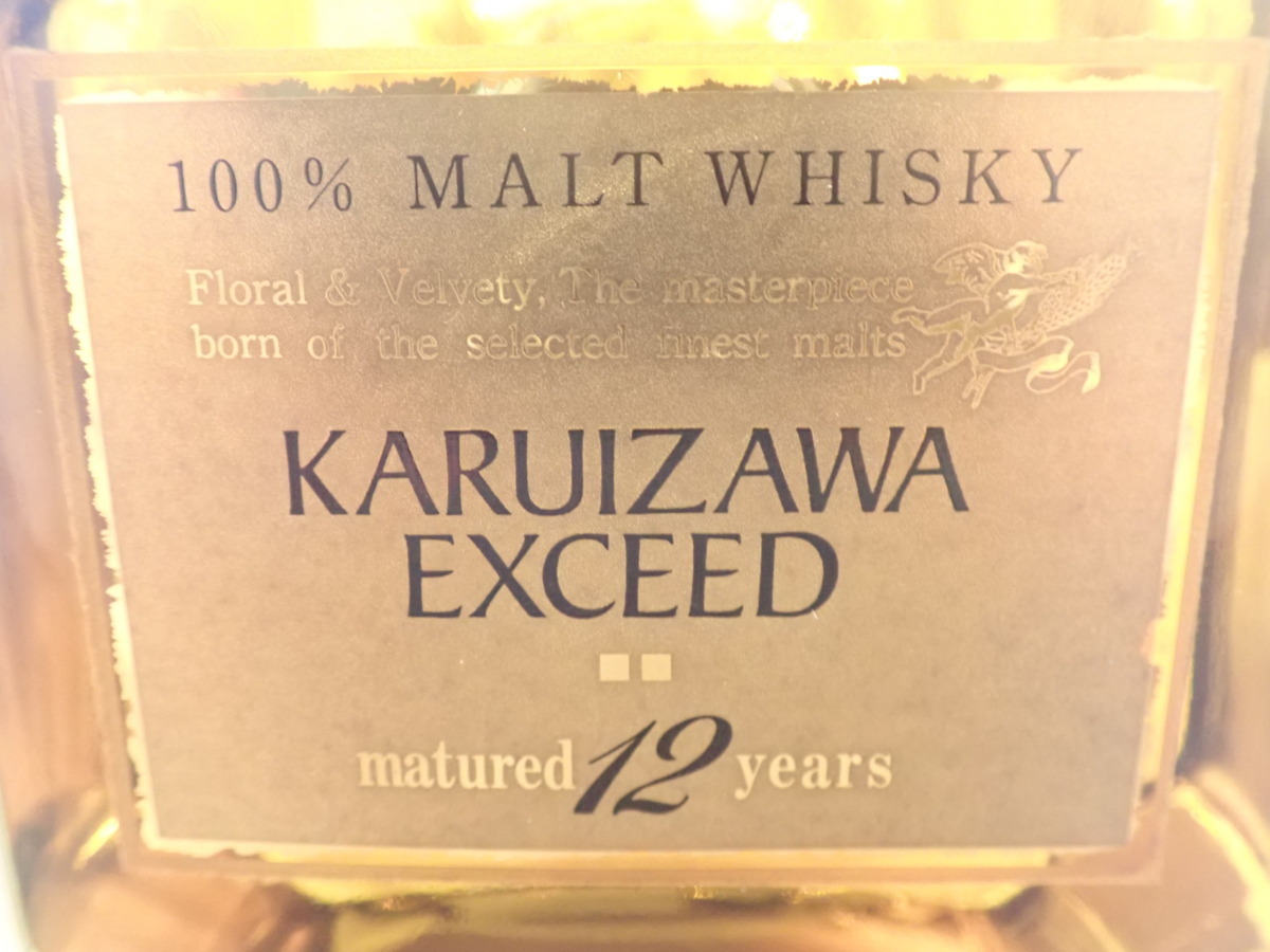 □未開栓□希少□【karuizawa exceed 軽井沢エクシード】ウイスキー 12