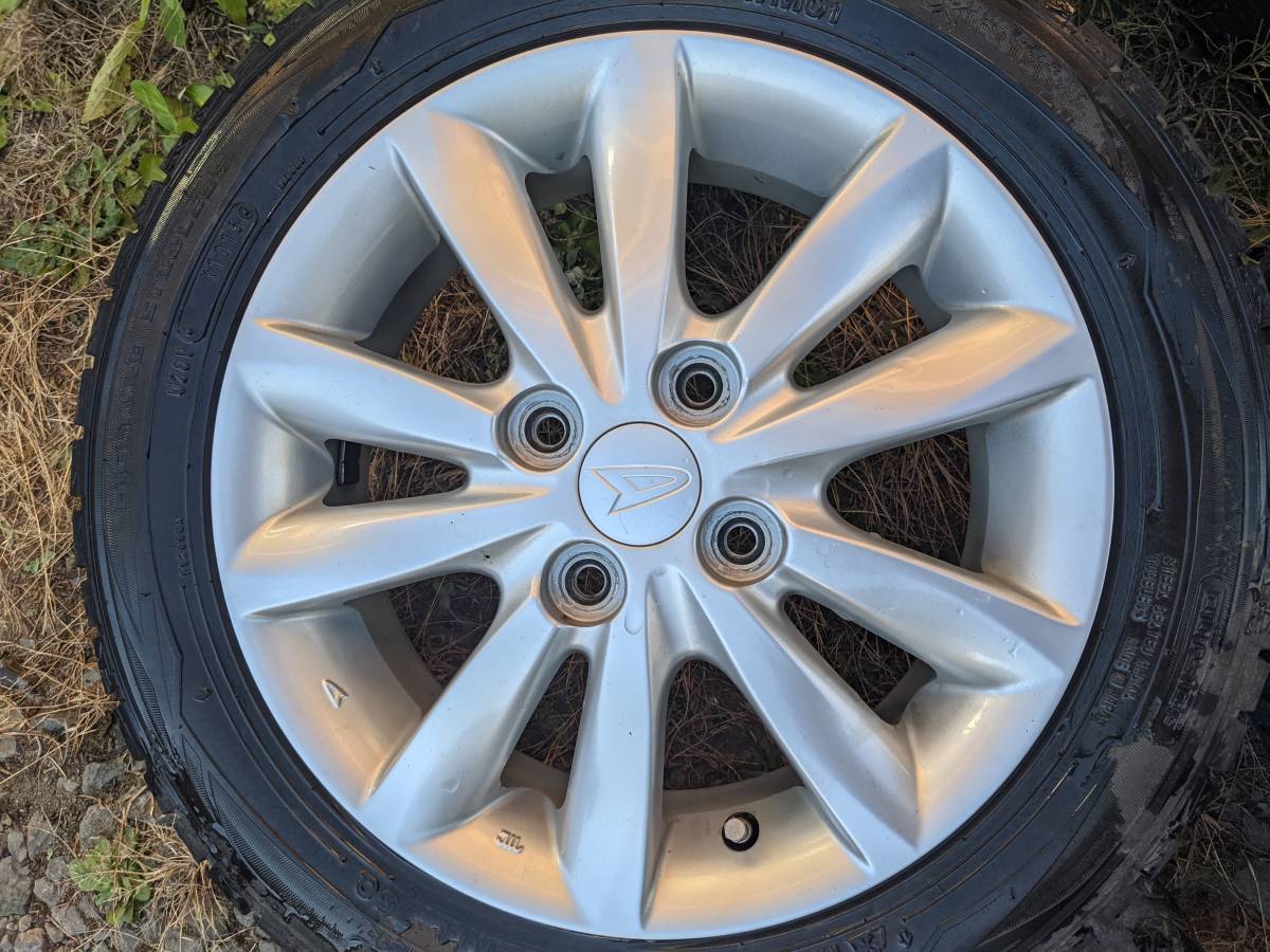 ダイハツ純正オプション 14インチアルミホイール 155⁄65R14 4本セット