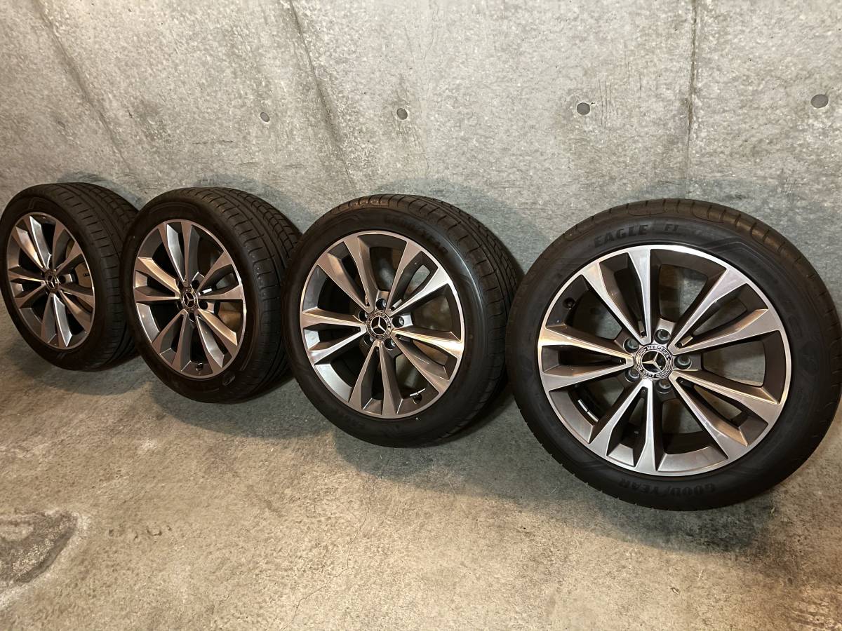 新作登場，人気SALE 新車外し ベンツ W447 Vクラス 純正 ホイール+タイヤセット 残り溝9.9分山(ラジアルタイヤ)｜売買されたオークション情報、yahooの商品情報をアーカイブ公開 - オークファン 5穴