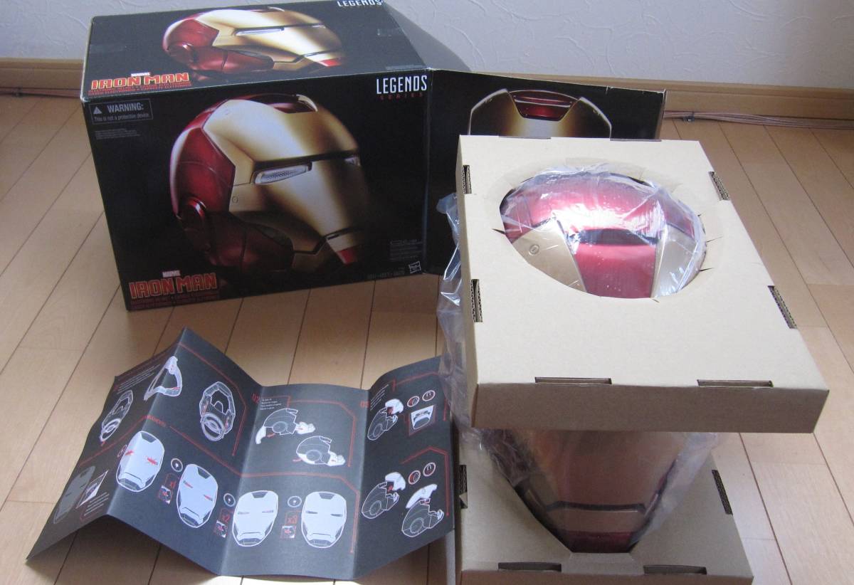 アイアンマン ヘルメット 1⁄1 ハズブロ : - Iron 0 マスク マーベル 